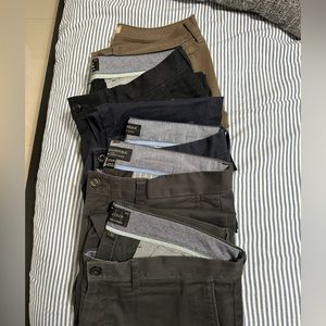Lot of 5 skinny pants JCrew banana republic